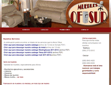 Tablet Screenshot of ofisurcr.com